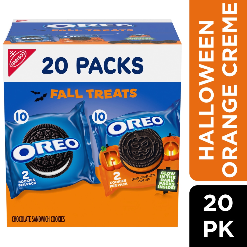 OREO Fall Treats Trick or Treat Halloween Sandwich Cookies Variety Pack