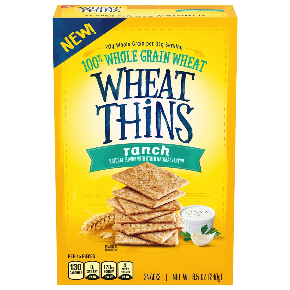 Wheat Thins Ranch Flavor Crackers