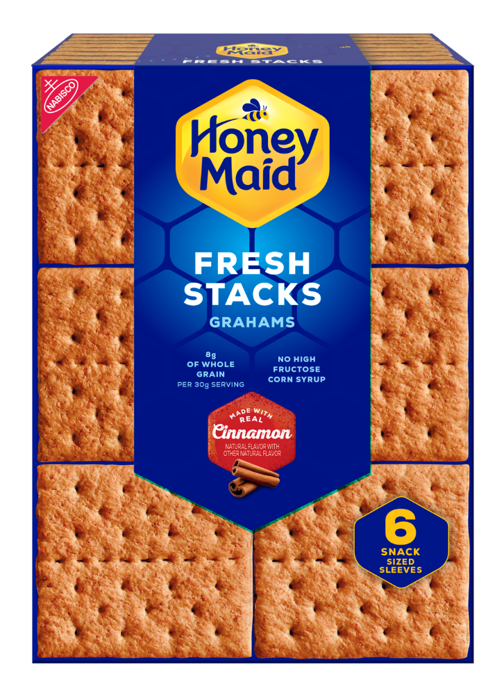 Honey Maid Fresh Stacks Cinnamon Graham Crackers