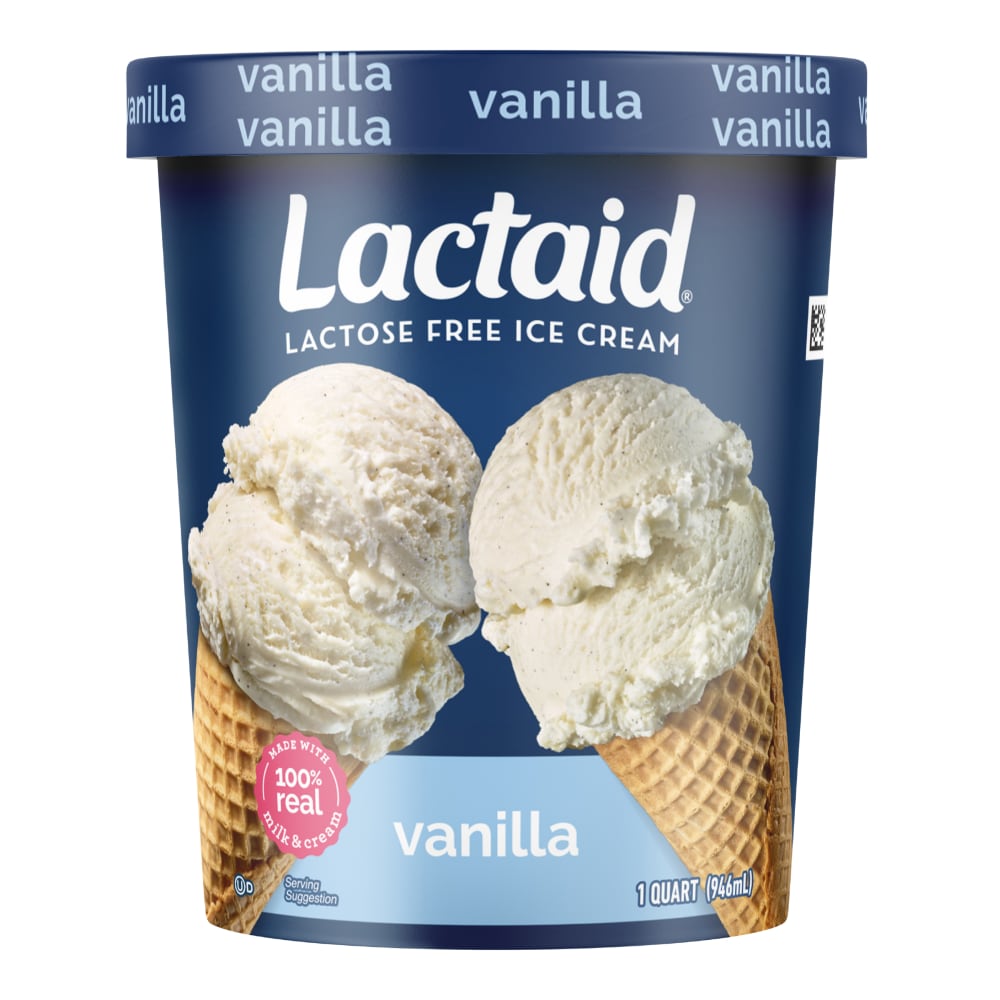 Lactaid Vanilla Ice Cream, 1 Quart