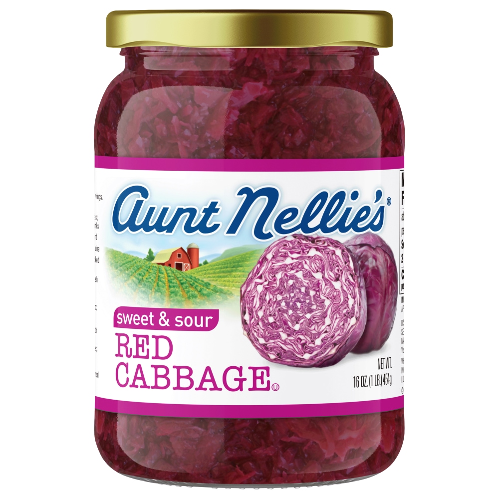 Aunt Nellie’s® Sweet & Sour Red Cabbage