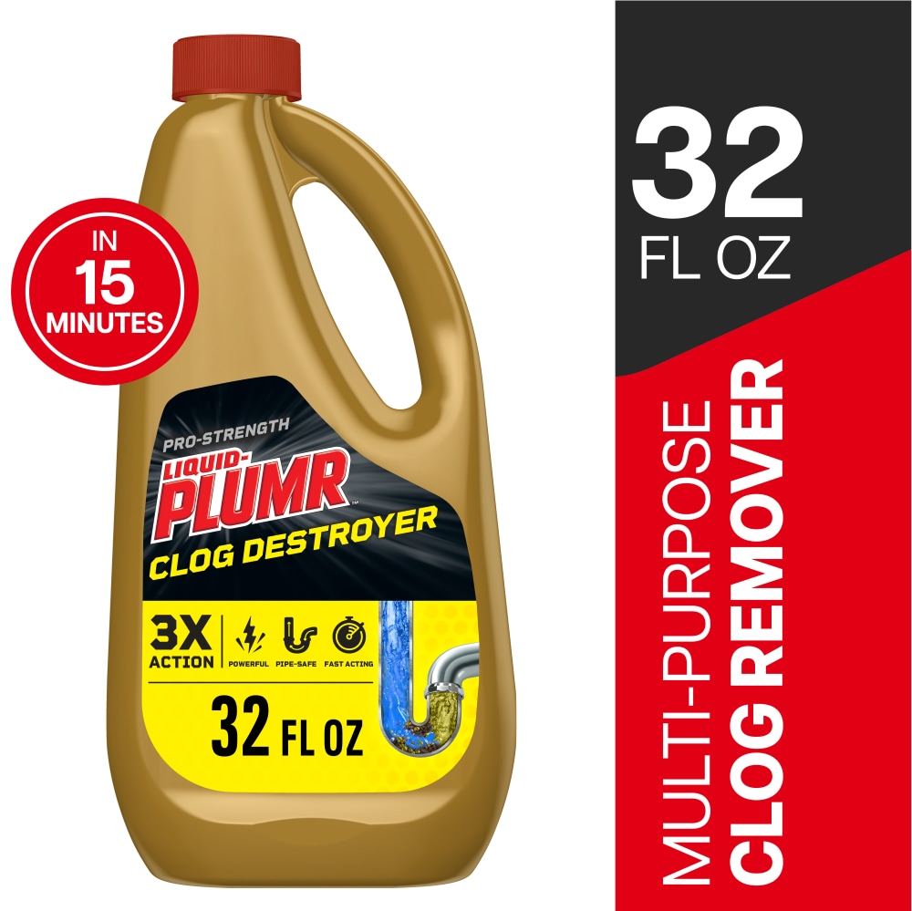 Liquid-Plumr Pro-Strength Clog Destroyer Liquid Drain Cleaner