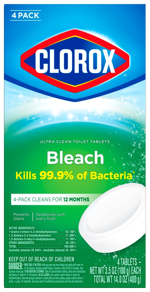 Clorox ™ Ultra Clean Toilet Cleaning Tablets with Bleach