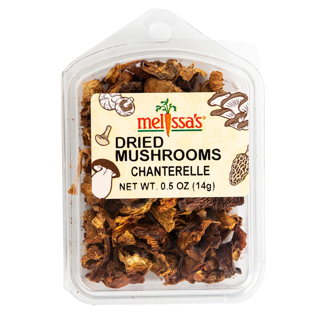 Melissa’s® Dried Chanterelle Mushroom Tub