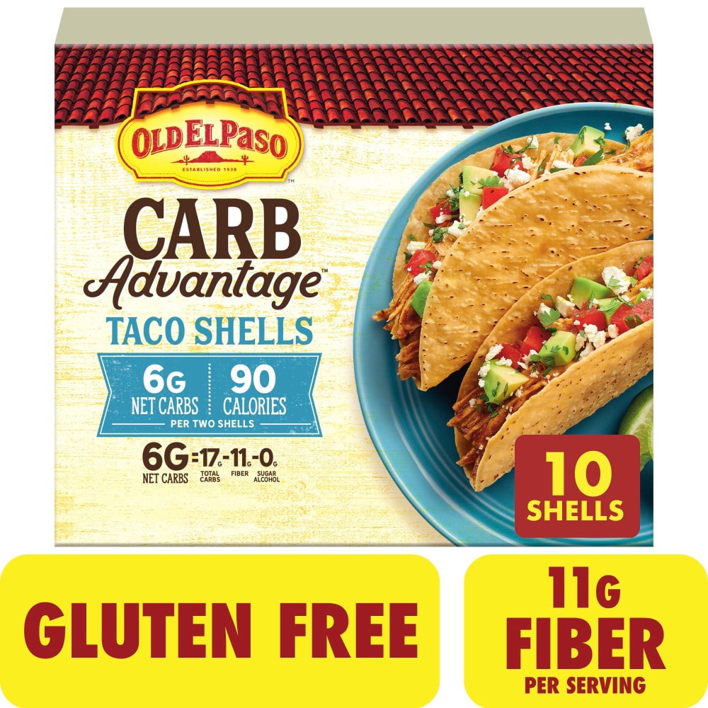 Old El Paso™ Carb Advantage™ High Fiber Gluten Free Crunchy Taco Shells