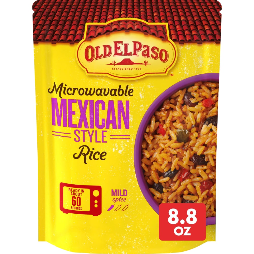 Old El Paso™ Mexican Style Rice Microwavable Rice Pouch