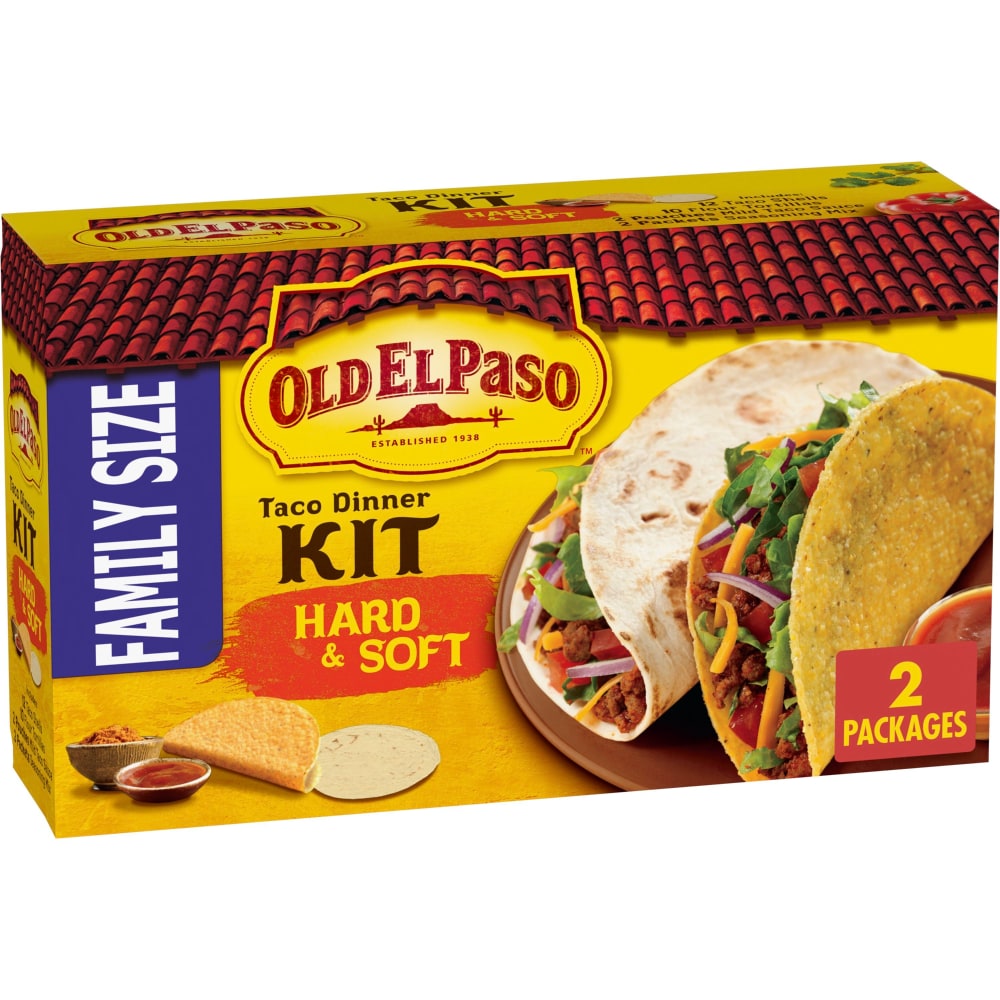 Old El Paso™ Hard & Soft Taco Dinner Kit Family Size