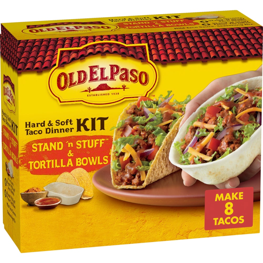 Old El Paso™ Stand ‘N Stuff™ Shells & Tortilla Bowls Dinner Kit