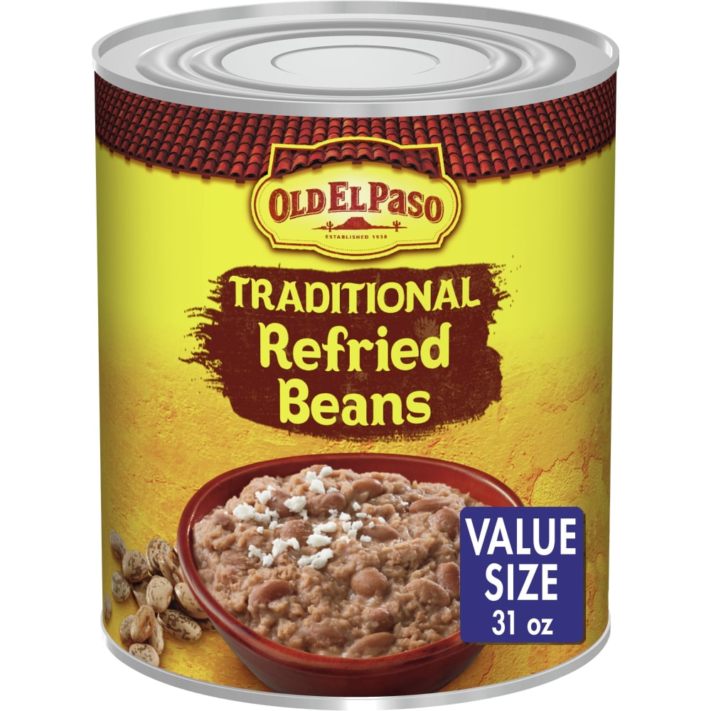 Old El Paso™ Traditional Refried Beans – Value Size