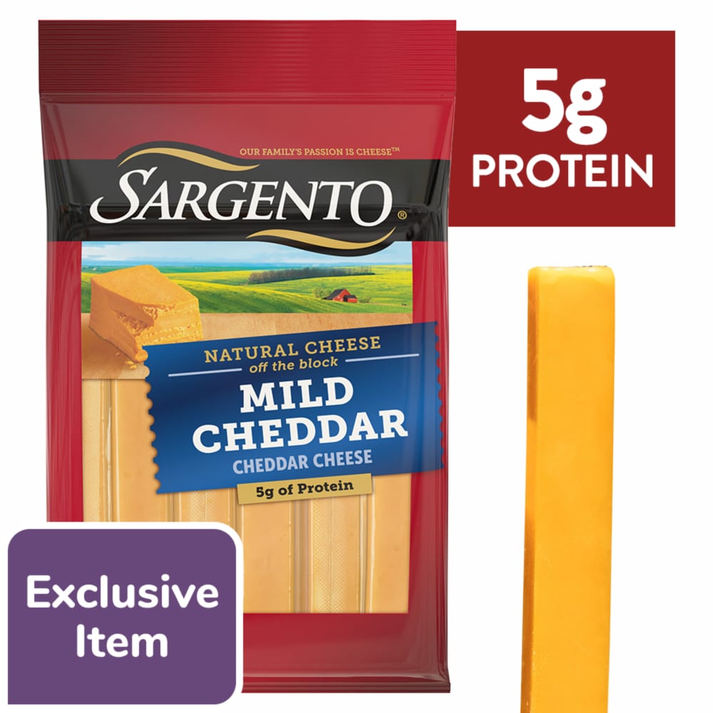 Sargento® Mild Cheddar Natural Cheese Sticks