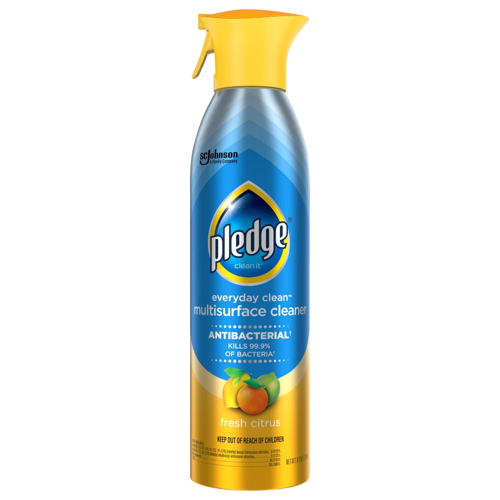 Pledge® Everyday Clean™ Multisurface Antibacterial Cleaner Fresh Citrus Aerosol Spray