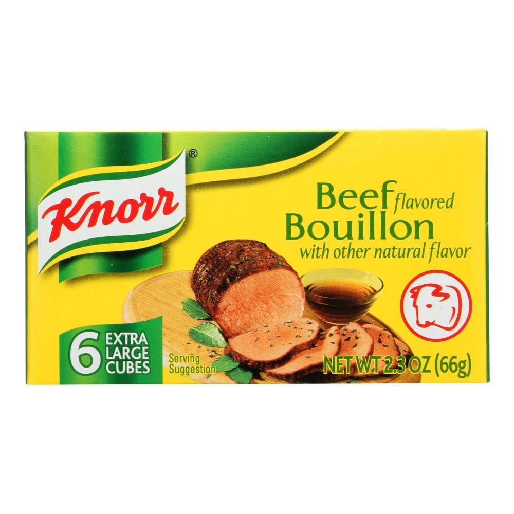 Knorr Soup Boullion Beef Flavor Bouillon 2.3 OZ