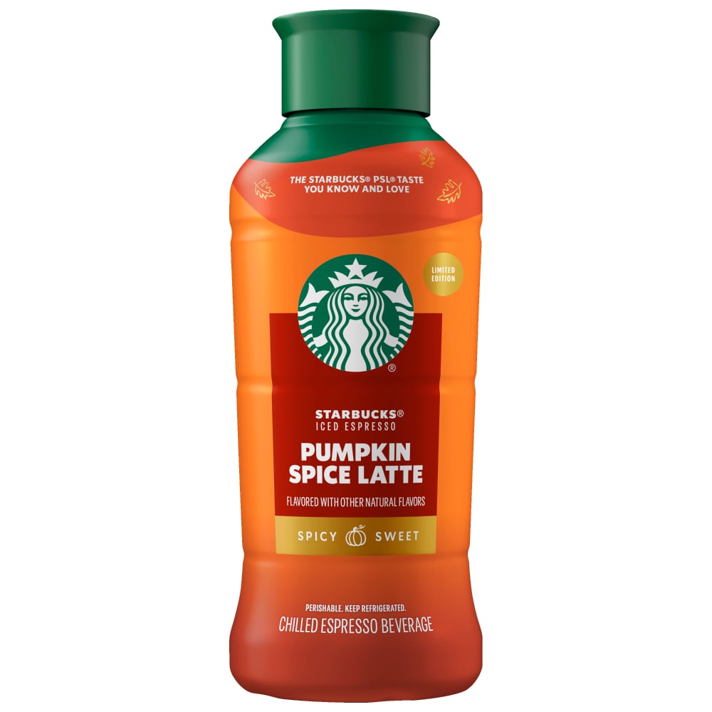 Starbucks Pumpkin Spice Latte Espresso Beverage