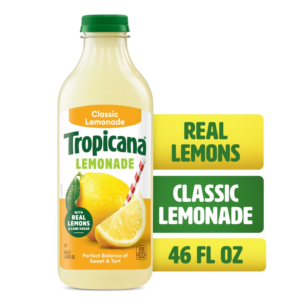 Tropicana Classic Lemonade Made With Real Lemons