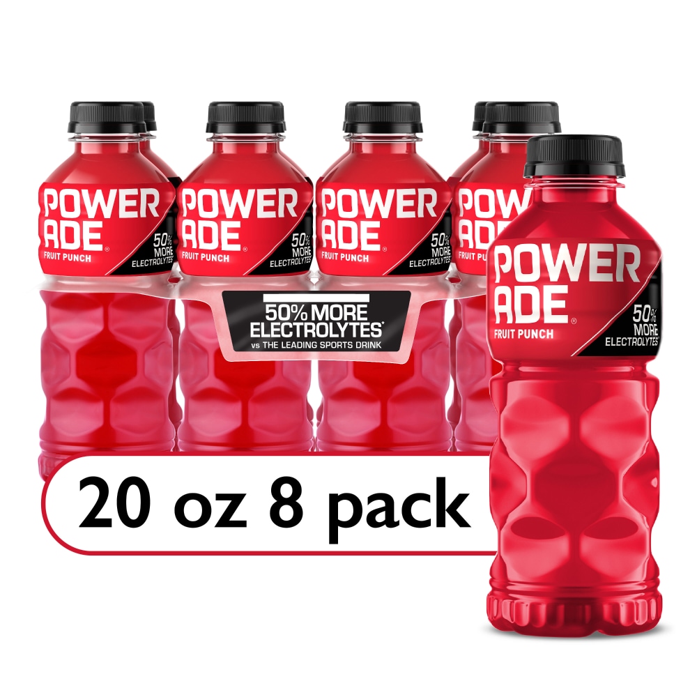POWERADE® Fruit Punch Sports Drink Bottles