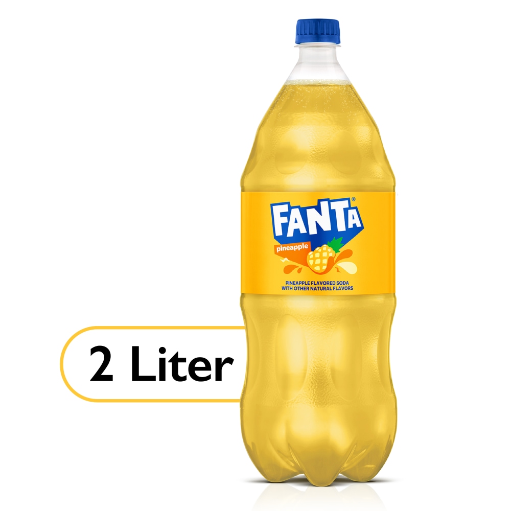 Fanta® Pineapple Soda Bottle