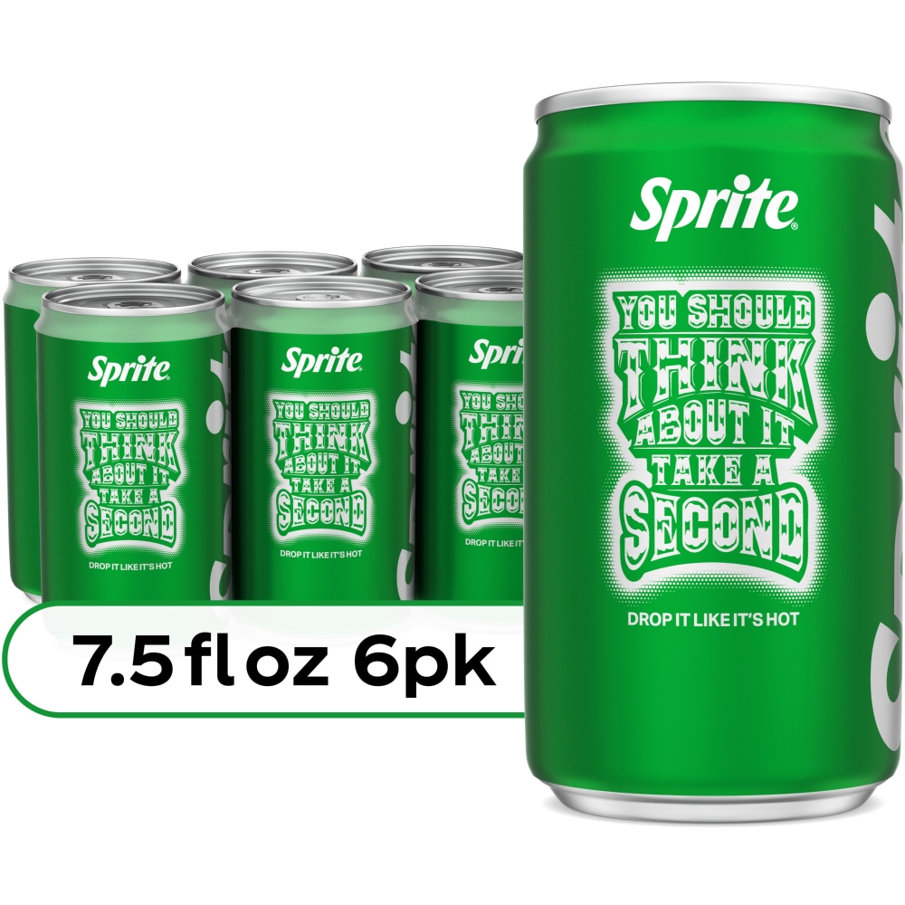 Sprite® Lemon-Lime Caffeine Free Soda Mini Cans