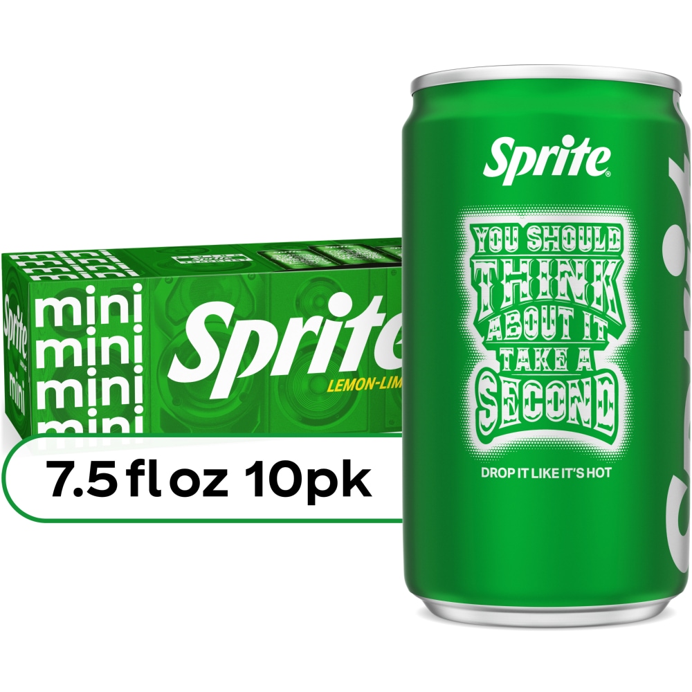 Sprite® Lemon-Lime Caffeine Free Soda Fridge Pack Mini Cans