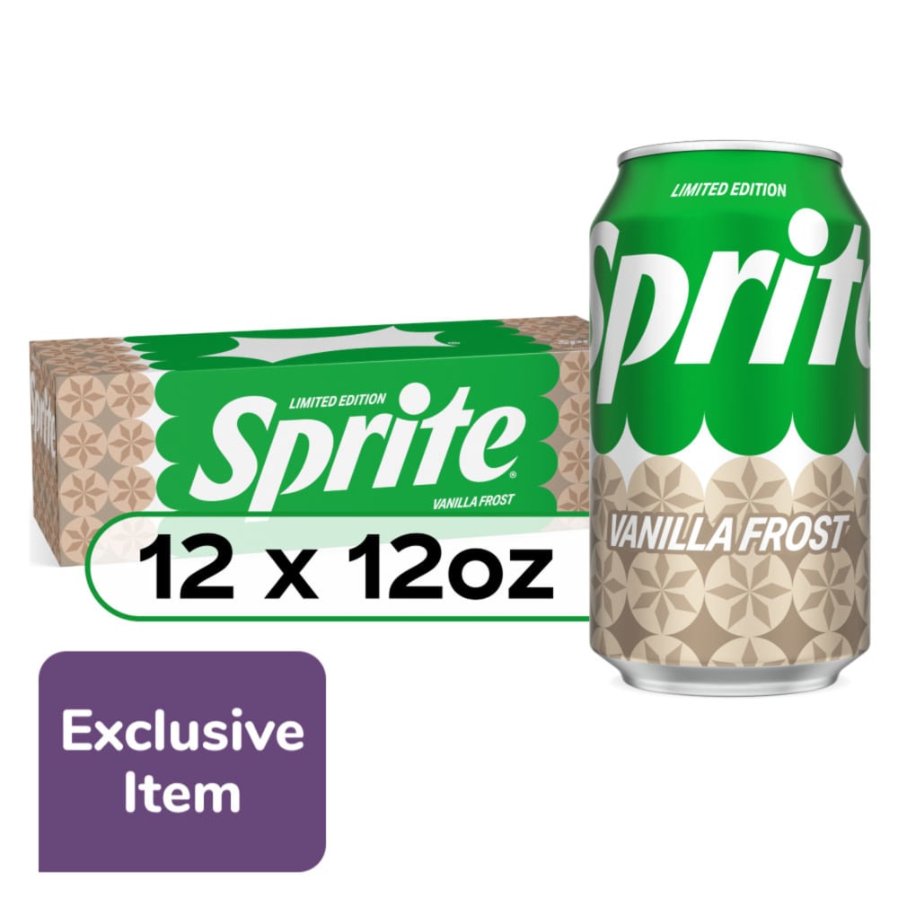 Sprite® Vanilla Frost Caffeine Free Soda Cans