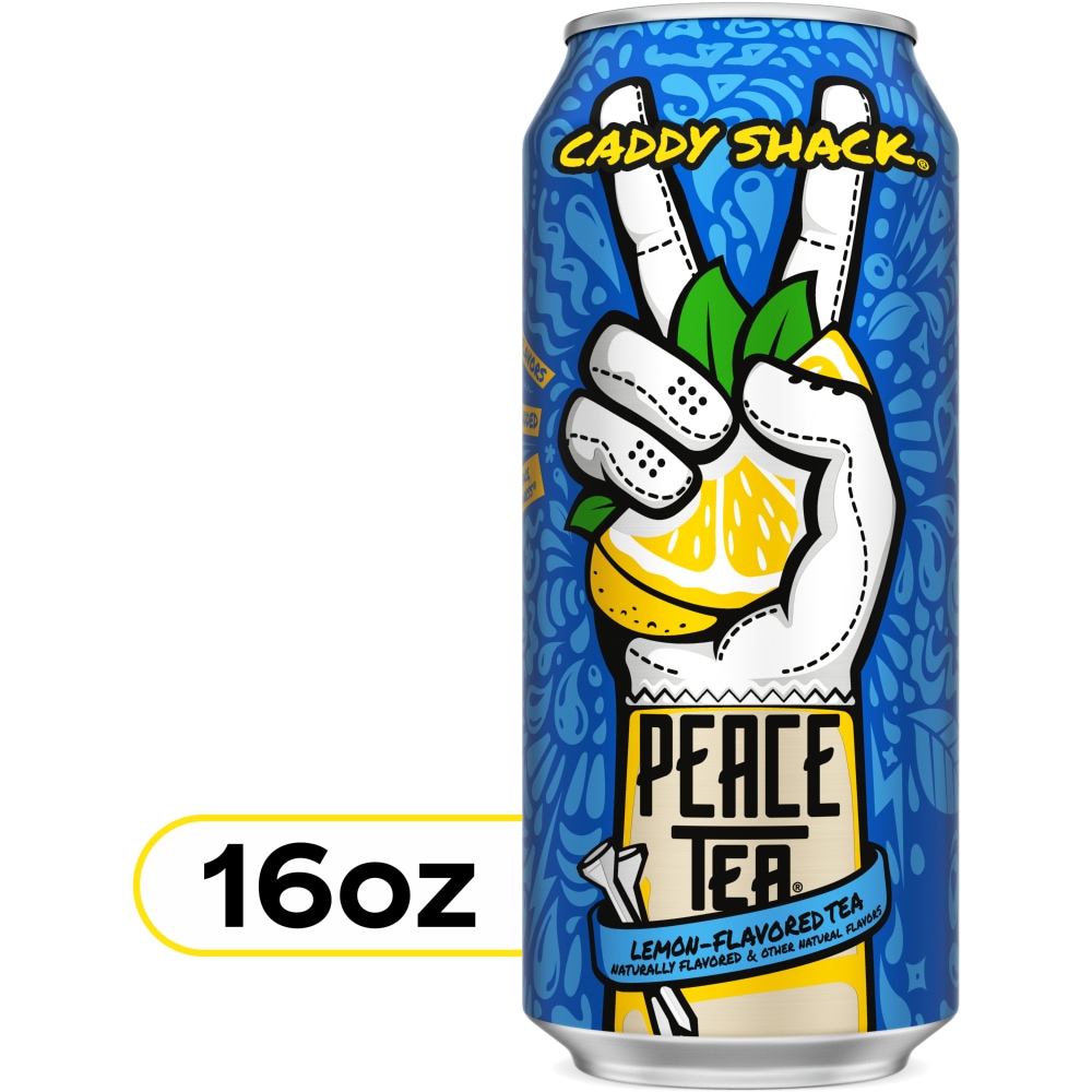 Peace Tea® Caddy Shack® Lemon-Flavored Iced Tea Can
