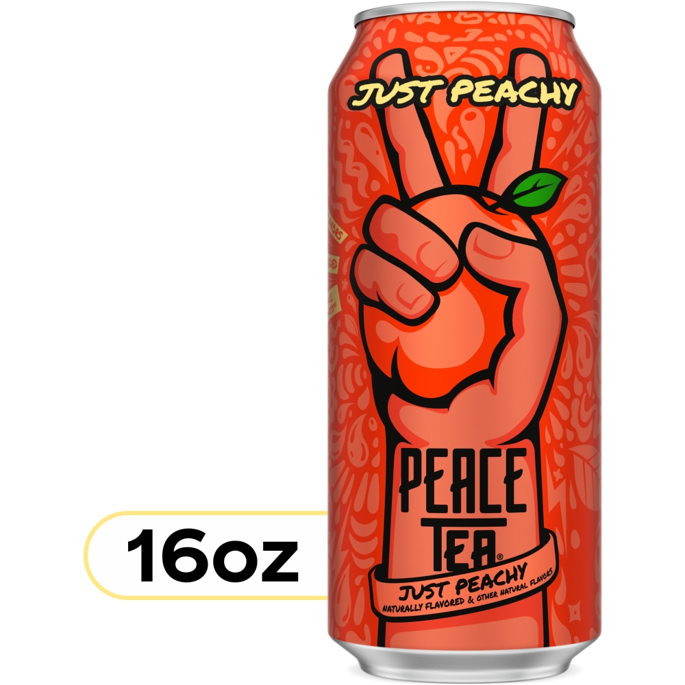 Peace Tea® Just Peachy Iced Tea Can