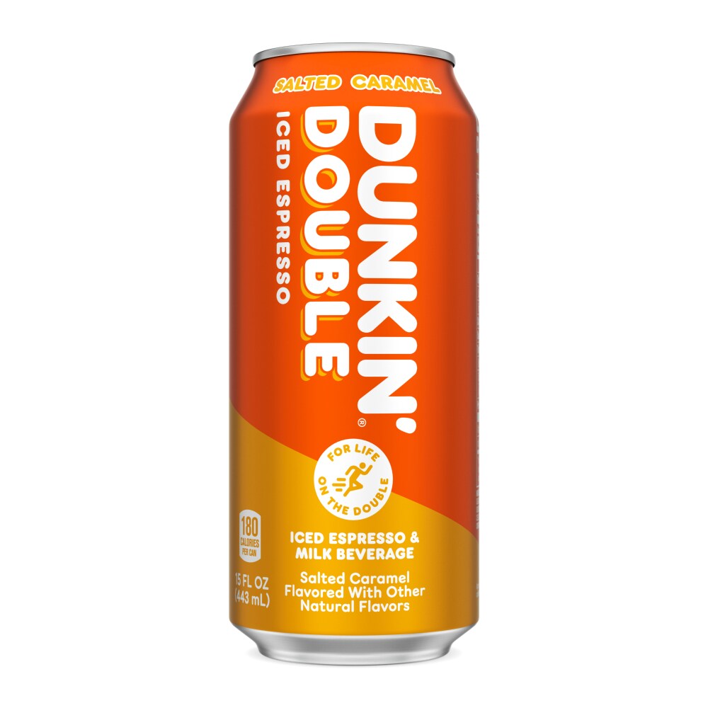 Dunkin’ Double Salted Caramel Iced Espresso Single Can