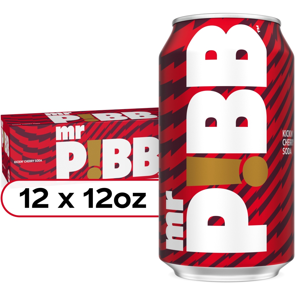 Mr. Pibb® Cherry Soda Cans
