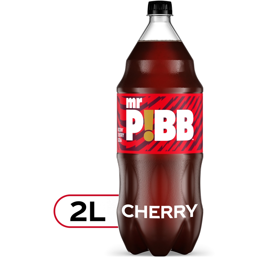Mr. Pibb® Cherry Soda Bottle