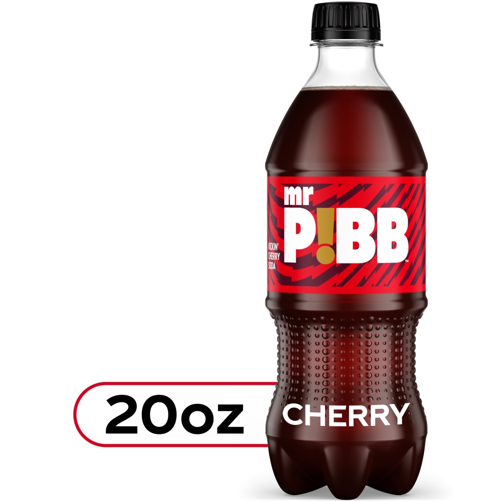 Mr. Pibb® Cherry Soda Bottle