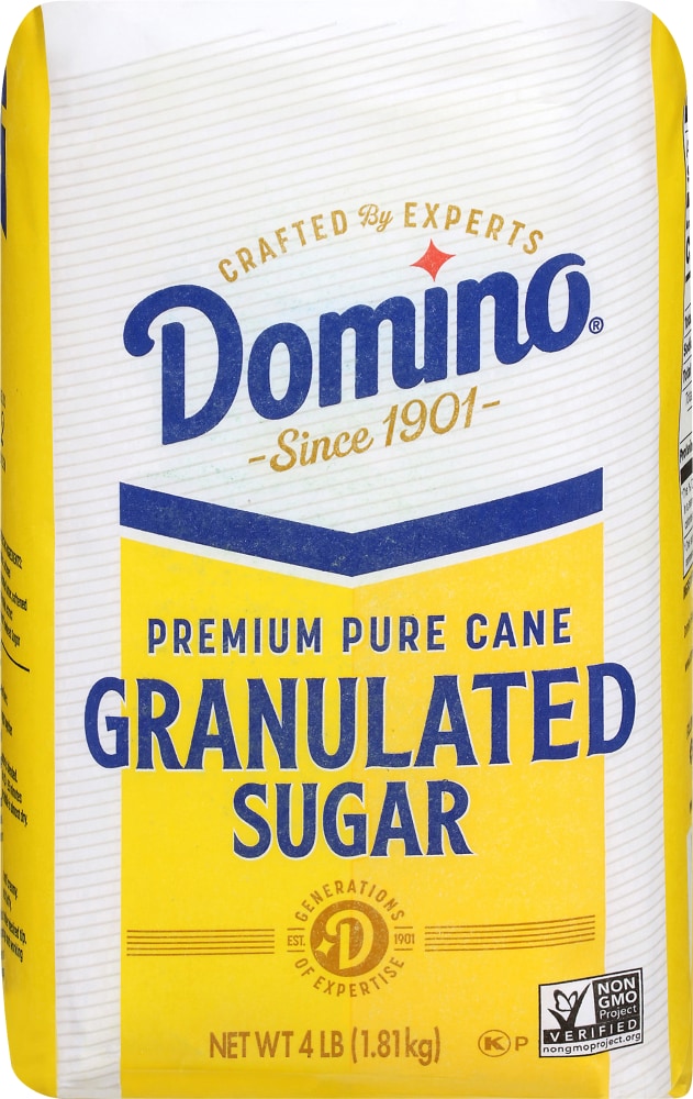 Domino Pure Cane Granulated Sugar, 4 lb. Bag