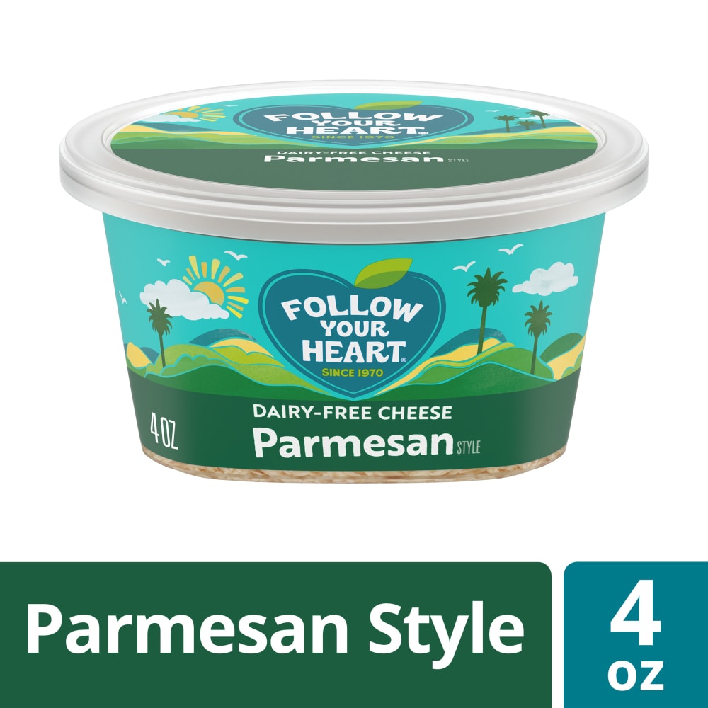 Follow Your Heart® Dairy Free Vegan Parmesan Style Shredded Cheese