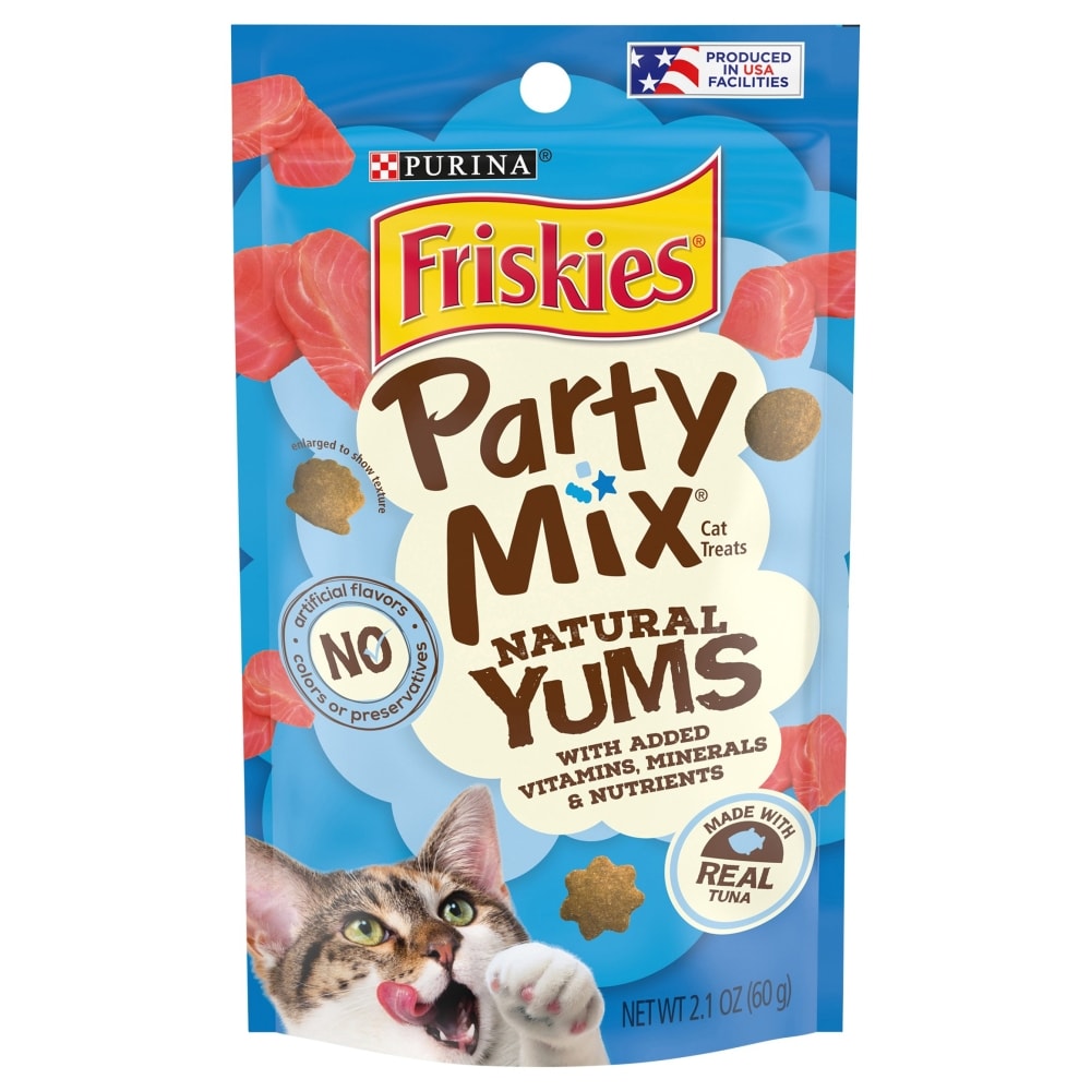 Purina® Friskies® Party Mix Natural Yums Tuna Cat Food