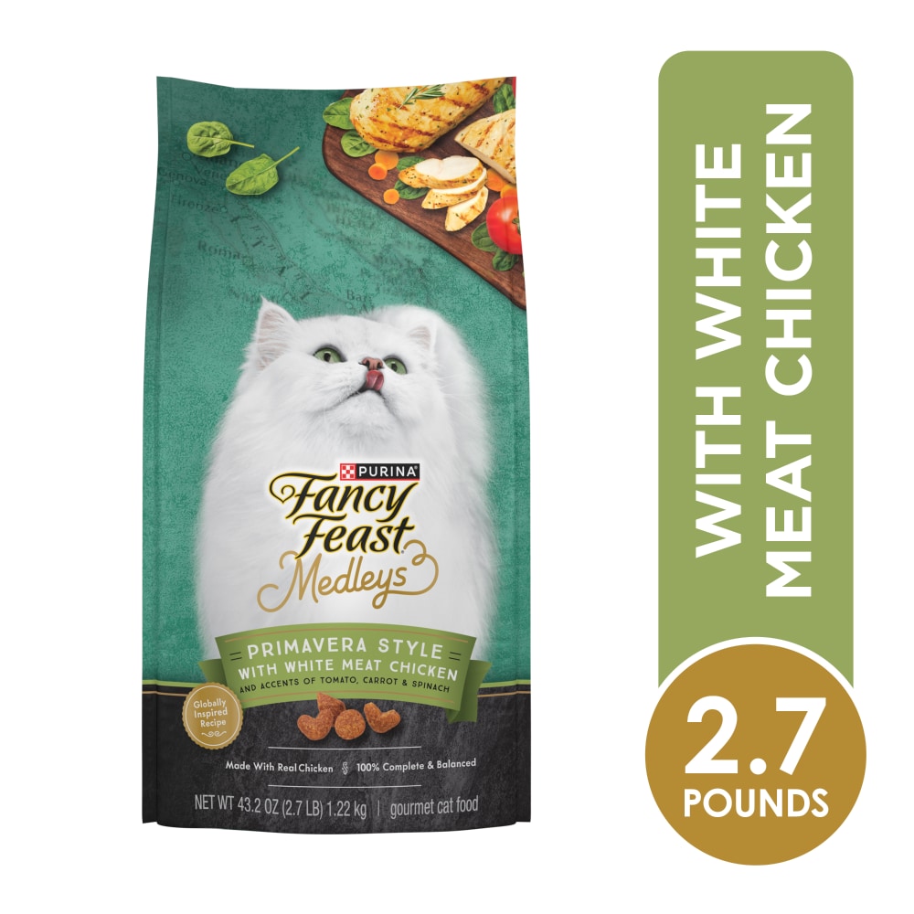 Purina Fancy Feast Medleys Primavera Style With White Meat Chicken and Tomato, Carrot and Spinach