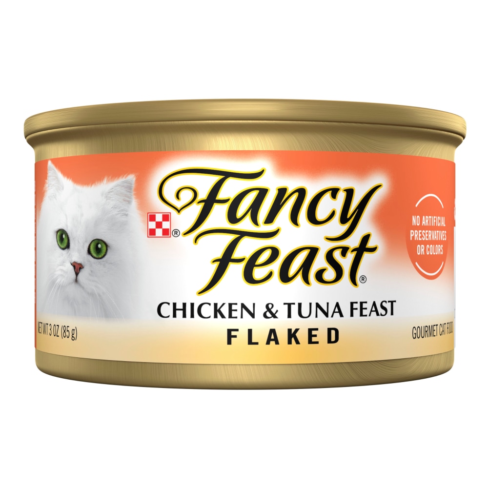 Purina Fancy Feast Flaked Wet Cat Food Chicken & Tuna