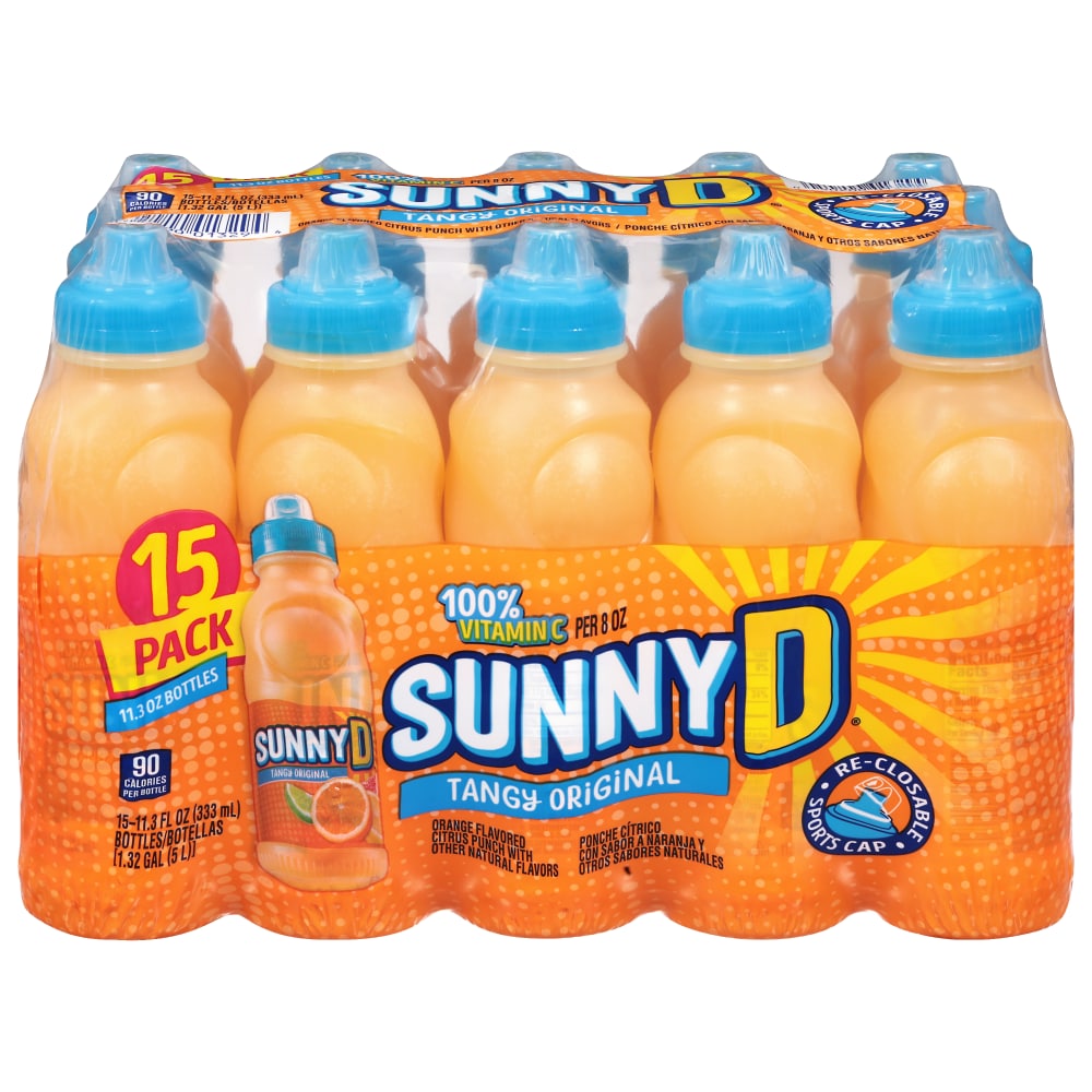 SUNNYD® Tangy Original Shelf Stable Orange Juice Drinks