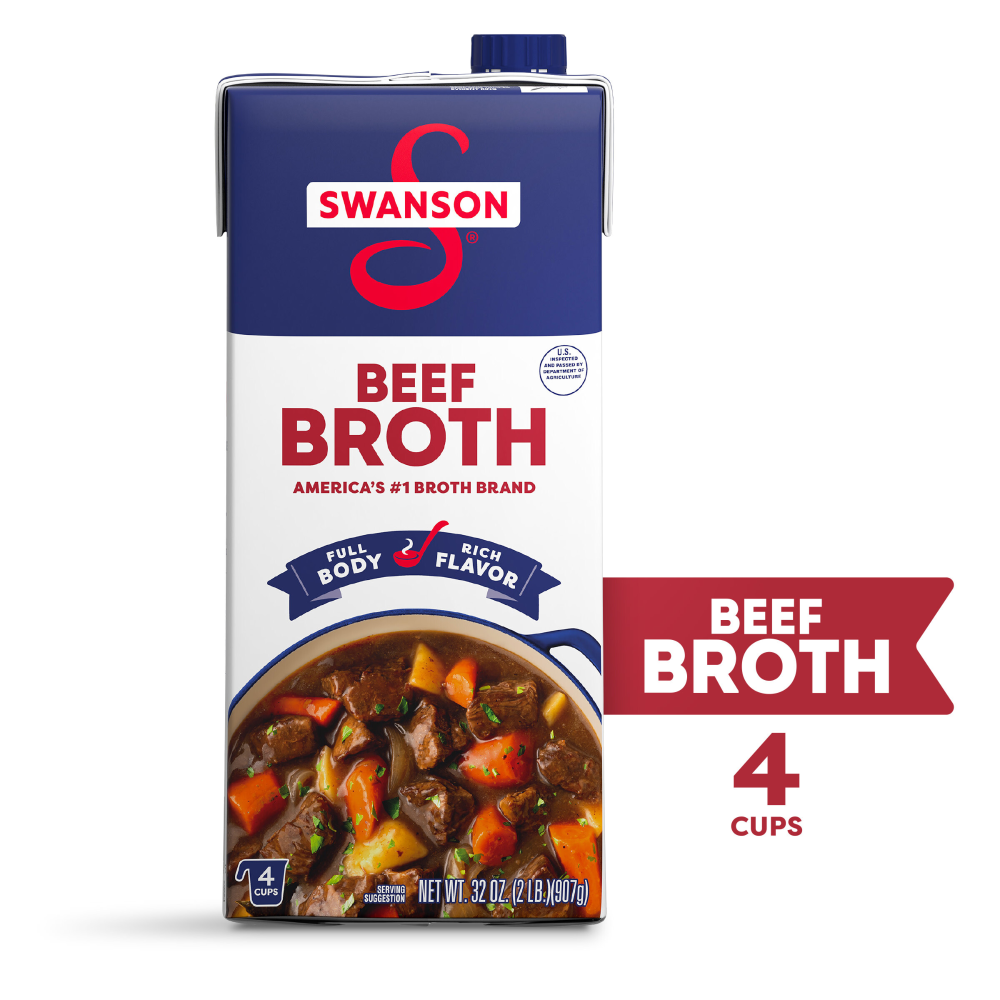 Swanson® Beef Broth, 32 oz Carton