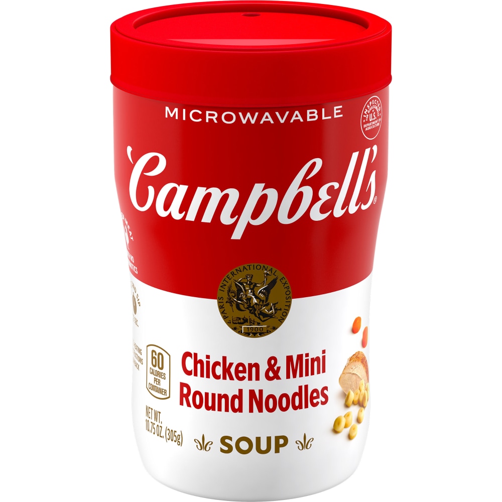 Campbell’s® Sipping Soup Chicken & Mini Round Noodle Soup