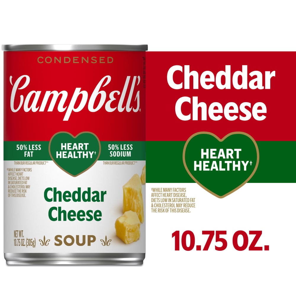 Campbell’s® Condensed Heart Healthy Cheddar Cheese Soup