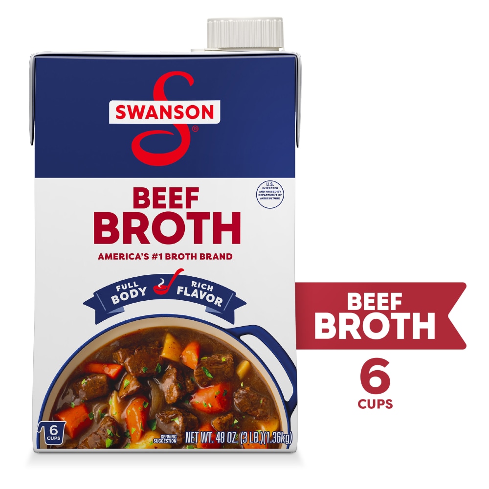 Swanson® Beef Broth, 48 oz Carton