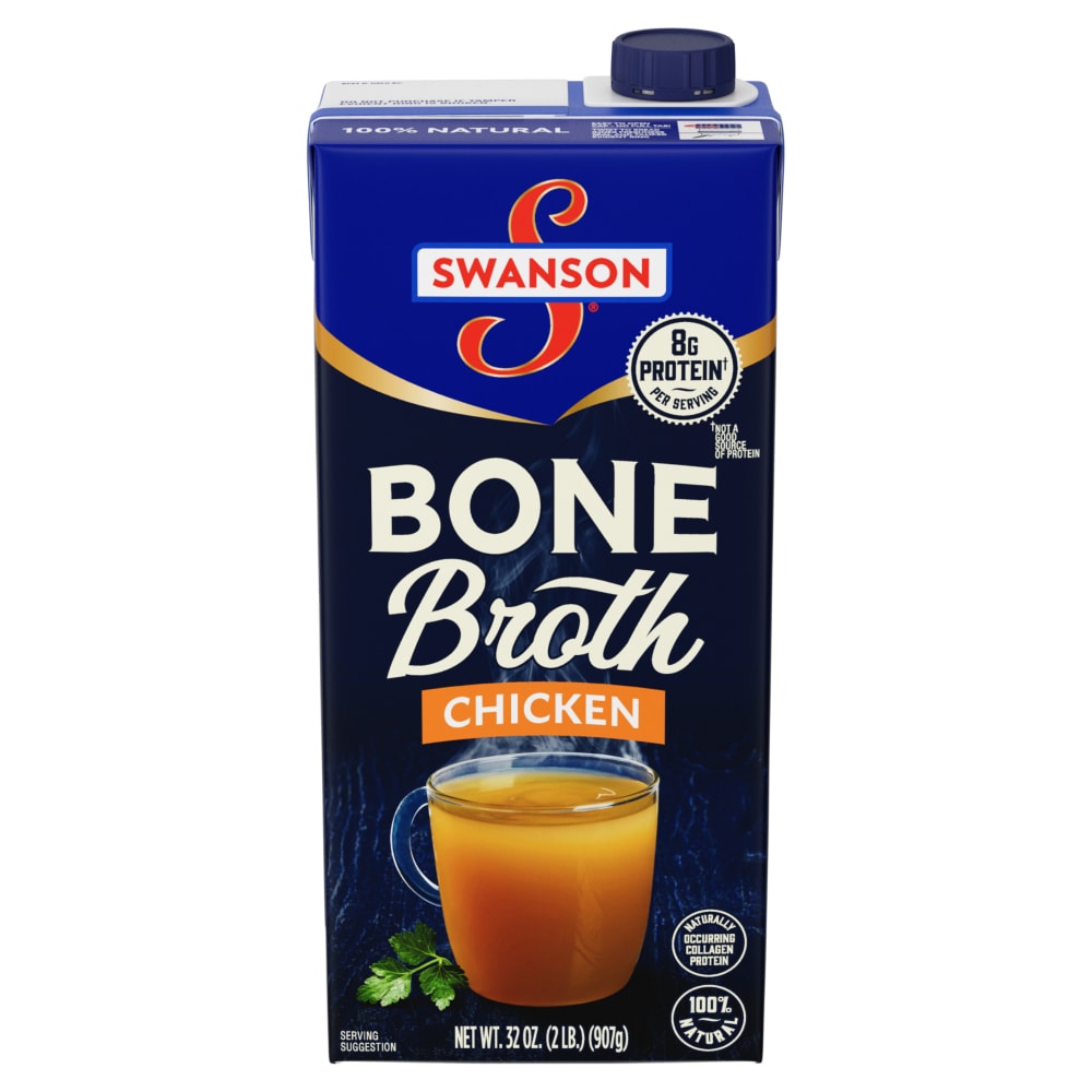 Swanson Chicken Bone Broth 32 oz Carton