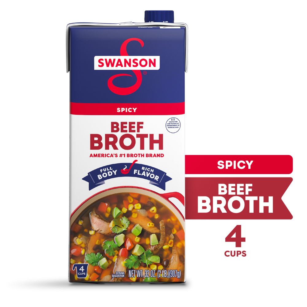 Swanson® Spicy Beef Broth