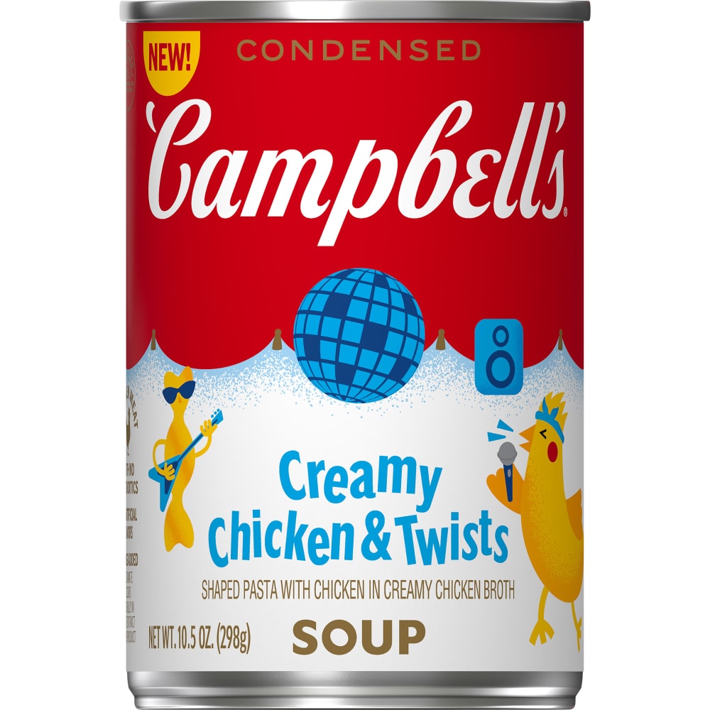 Campbell’s® Condensed Creamy Chicken & Twists Soup Can