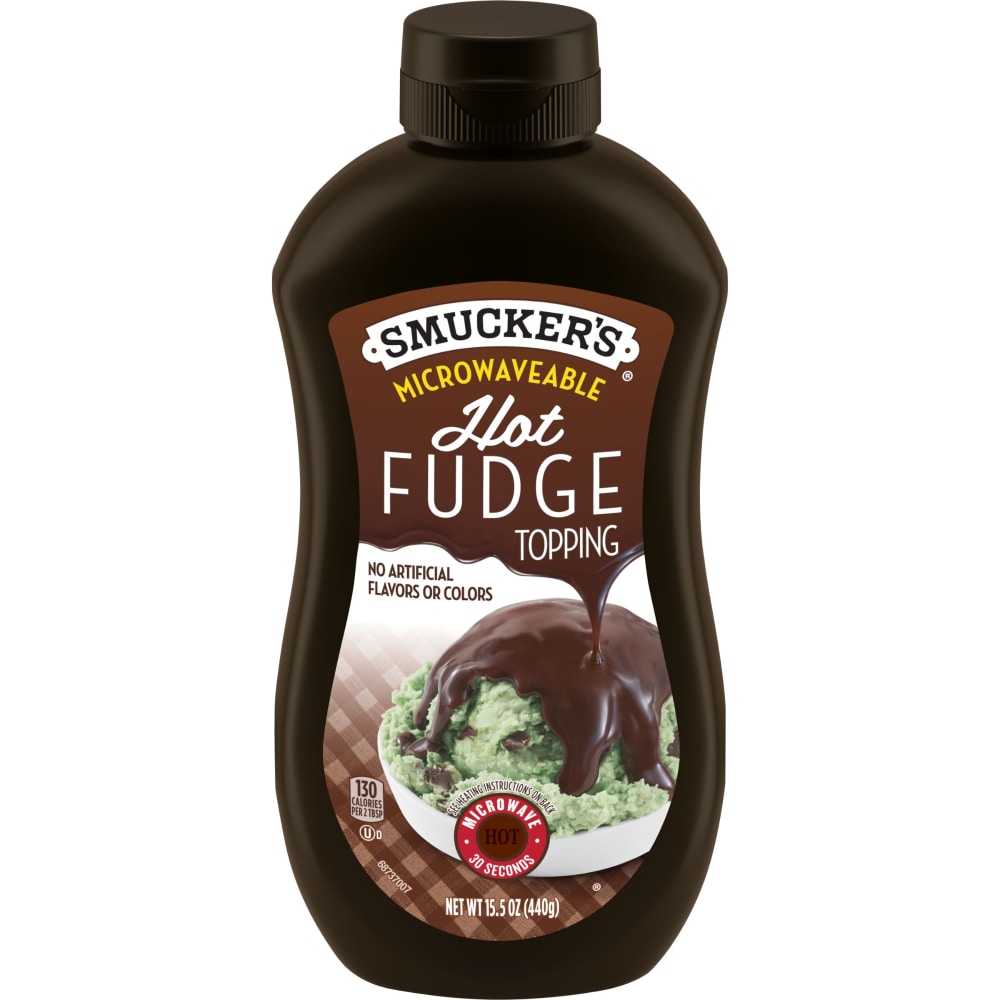 Smucker’s Hot Fudge Topping, Microwavable Squeeze Bottle
