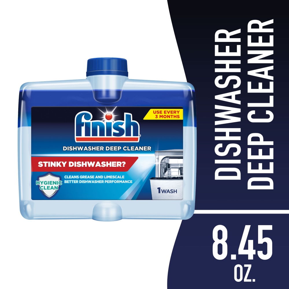 Finish Dishwasher Cleaner, Deodorizing Grease Cleaner