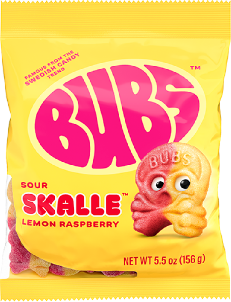 Bubs™ Sour Skalle™ Lemon Raspberry