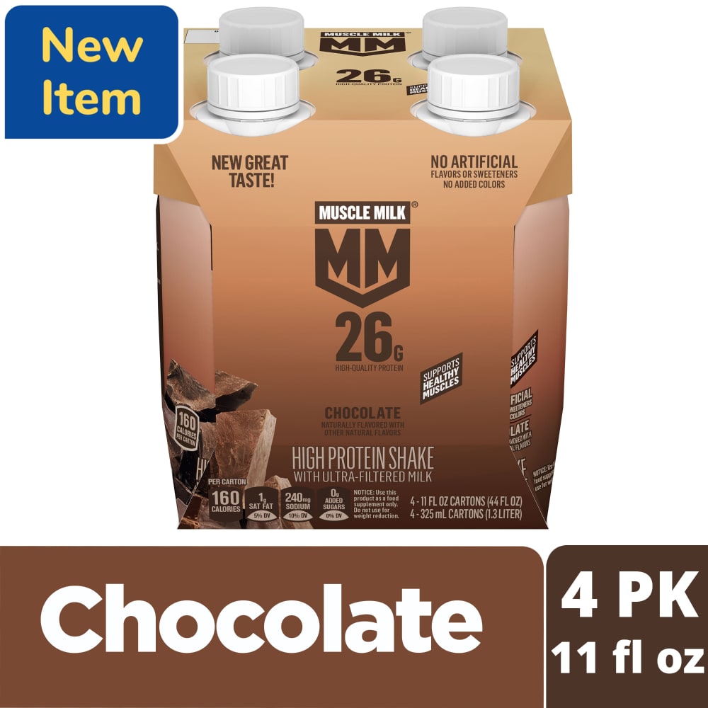Muscle Milk® Chocolate High Protein Shake Multipack