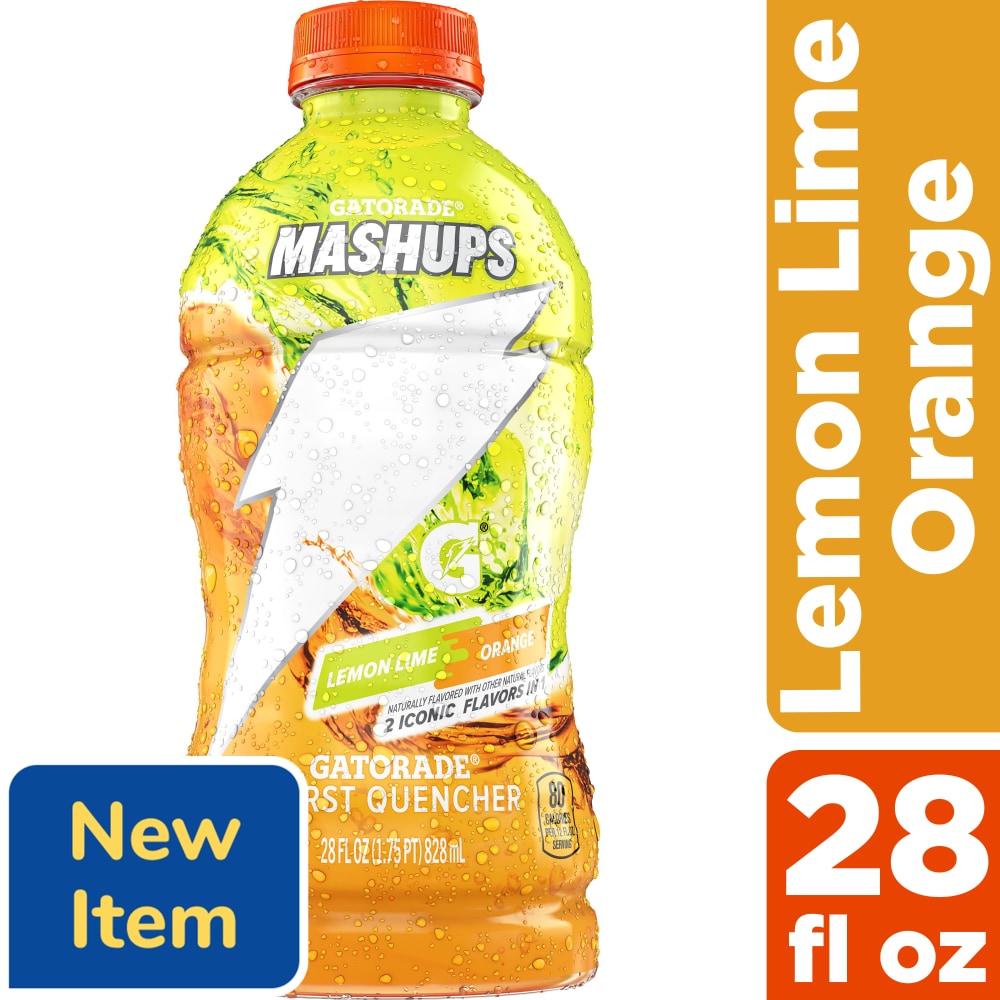 Gatorade® Mashups Mashups Lemon Lime Orange Sports Drink Bottle