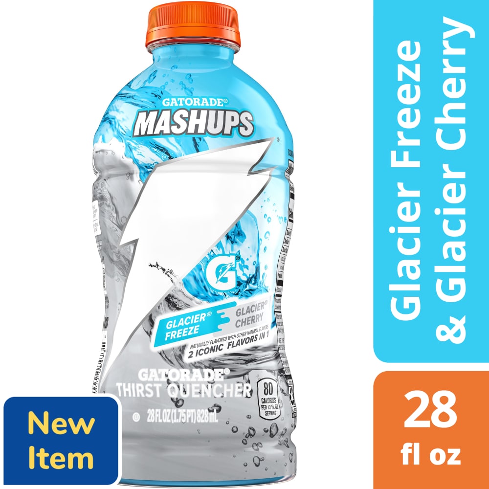 Gatorade® Mashups Glacier Freeze & Glacier Cherry Sports Drink Bottle