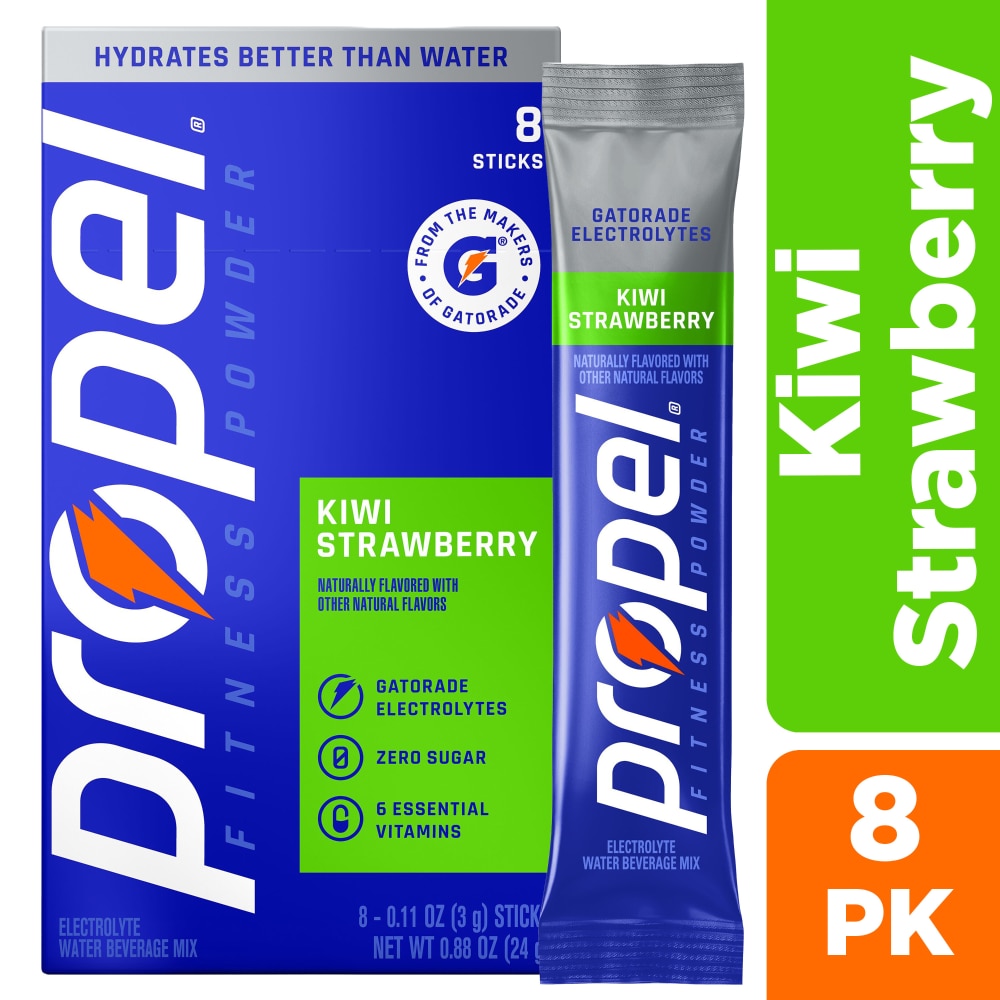 Propel® Zero Sugar Kiwi Strawberry Powder Drink Mix Packets