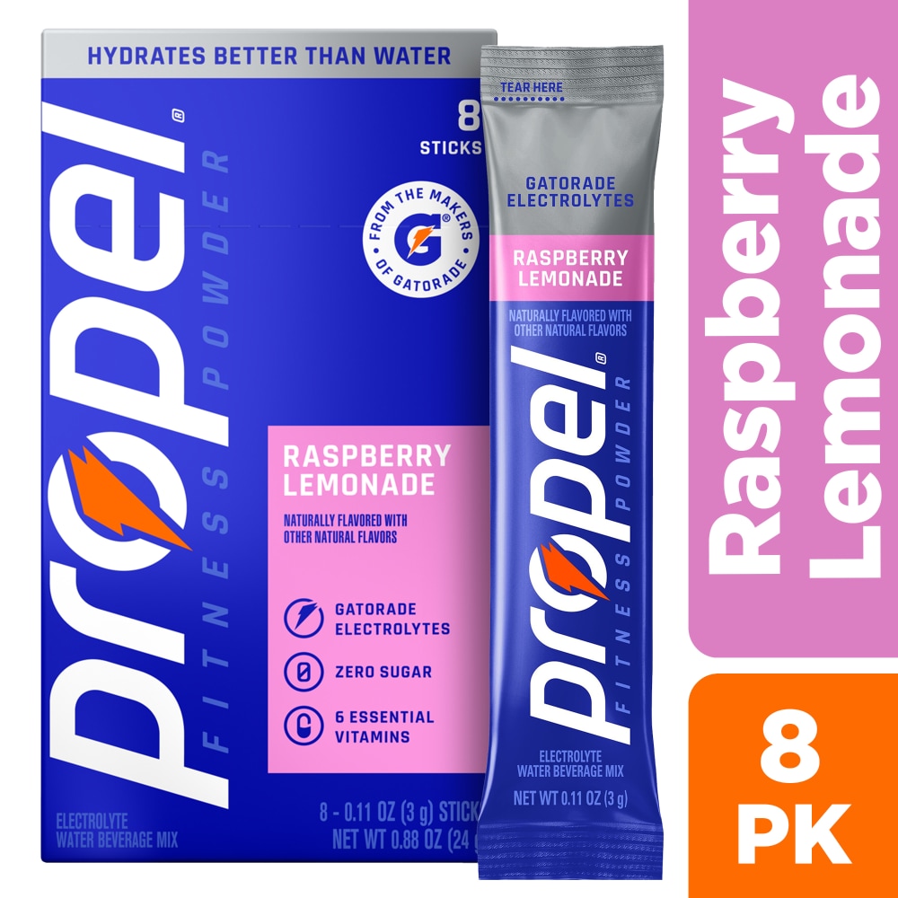 Propel® Zero Sugar Raspberry Lemonade Powder Drink Mix Packets